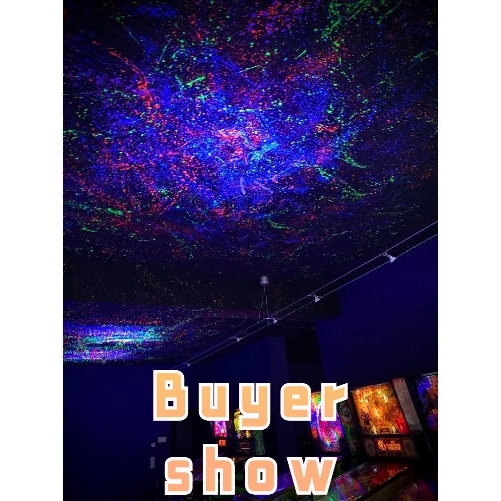 UV Spotlight Sound Party Lights Flat Black Light DMX 512 LED PAR Violet Stroboscope Disco Light Effect For Stage Club Home DJ