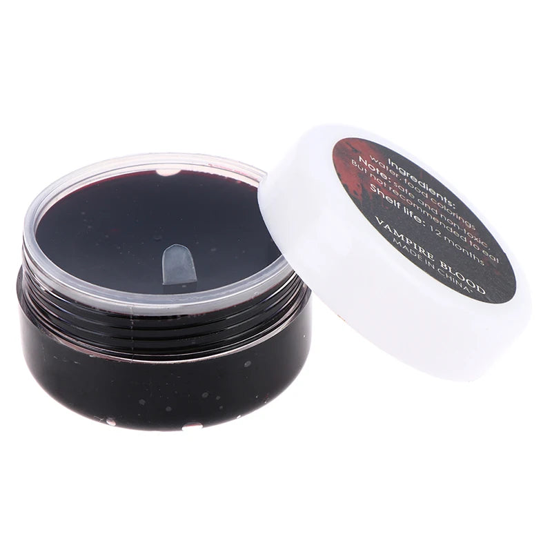 Thick Blood Fake Clot Blood Gel Makeup Vampires Scars For Halloween Cosplay 1Oz