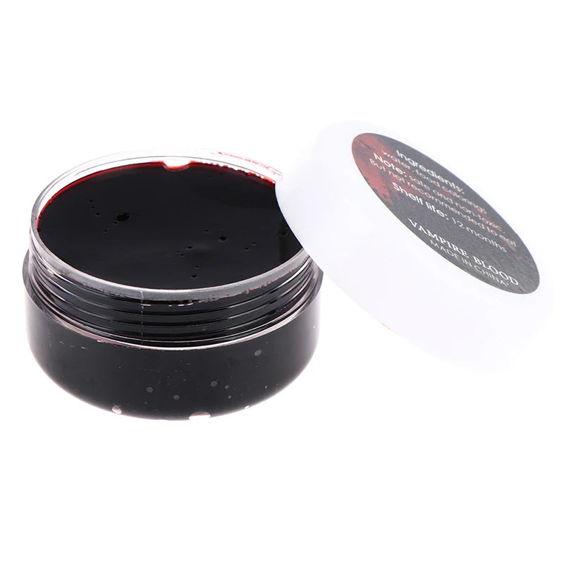 Thick Blood Fake Clot Blood Gel Makeup Vampires Scars For Halloween Cosplay 1Oz