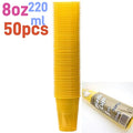 40 Pieces x Home Party Wedding Supplies, 9oz/250ml Green Famous Service Impact Plastic Drinking Cup