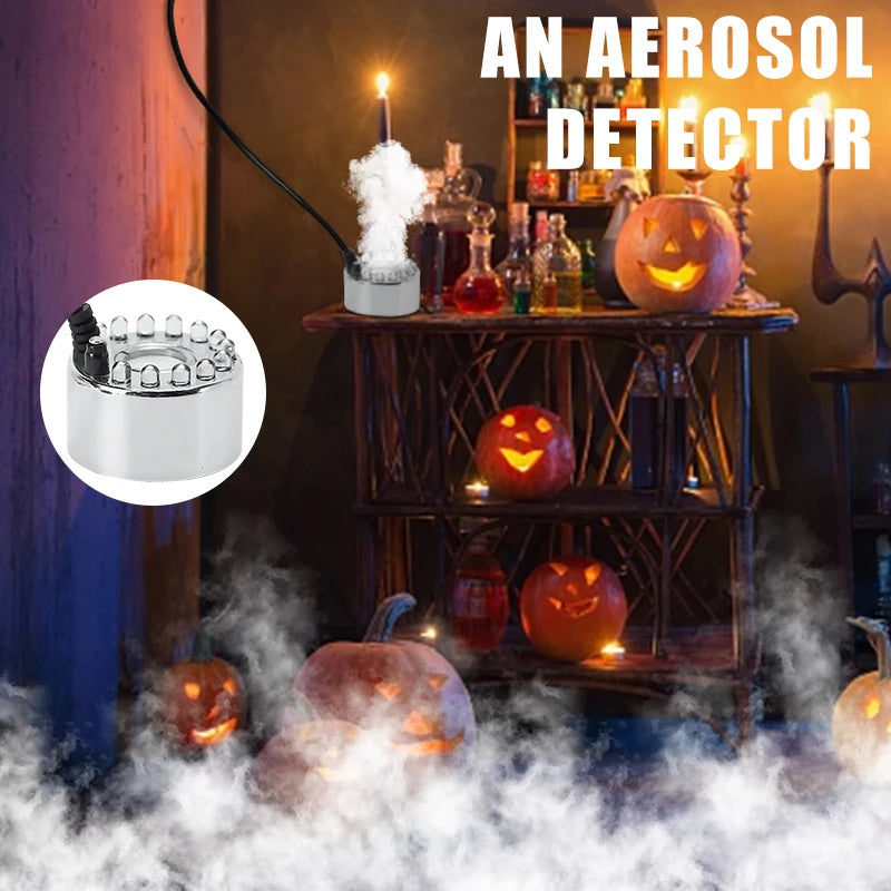 Fountain Pond Fogger Pumpkin Light Fogger With 12 Color LED Lights Halloween Easter Christmas Party Festival Decoration